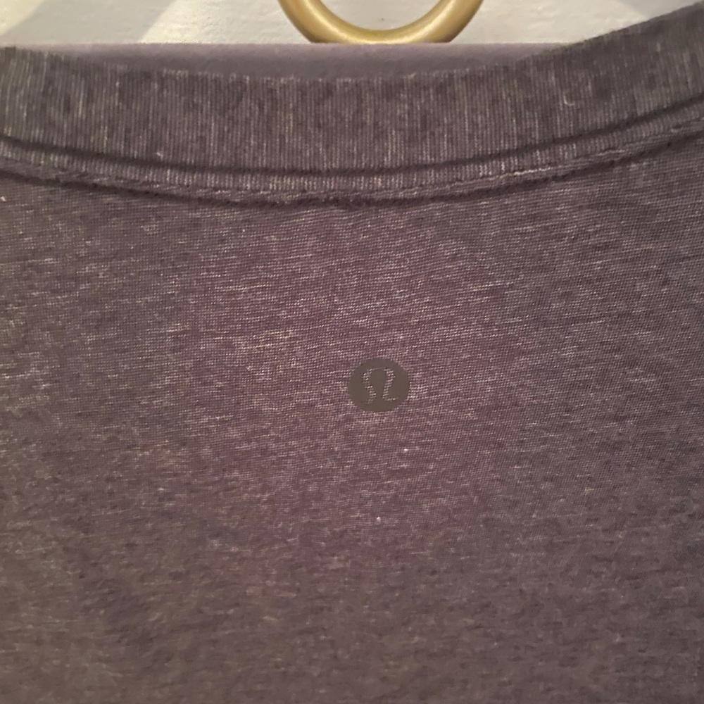 Dark grey lululemon top size 6